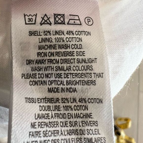 French Connection Tie Waist Shirtdress size s - Picture 6 of 6